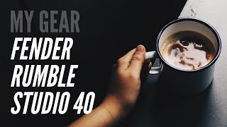 Video thumbnail for My Gear: Fender Rumble Studio 40 by Nashville Bassist