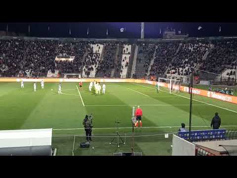 PAOK - KAA GENT (ΠΑΟΚ- ΓΑΝΔΗ) 1-0 Kurtic scores a free kick!