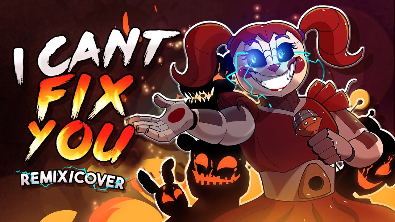I Can't Fix You (FNAF Remix/Cover) | FNAF SL SONG ANIMATION