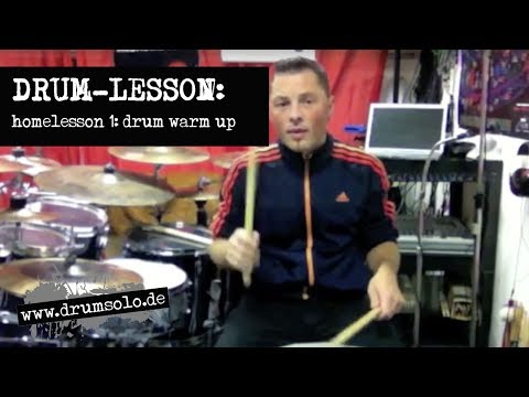 Drum Warm Up: Stickings & Techniques with Triplets | HOMELESSON 1