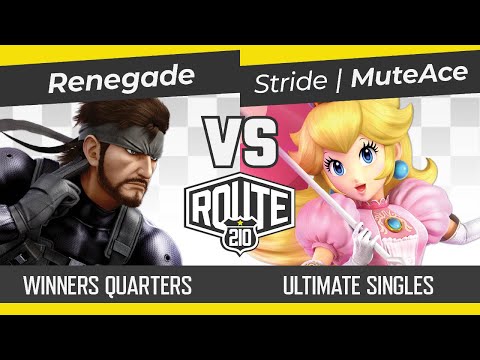 Route 210: Renegade (Snake) vs Stride | MuteAce (Peach) Winners Quarters