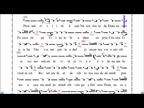 Primul rând de sedelne (Glasul 2), Anastasimatar V. Ojog - versiune instrumentală (Melodos) - clip 7