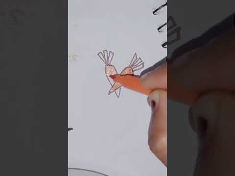 , title : 'carrot drawing easy #drawing #shortsfeed #youtubeshorts #2023'