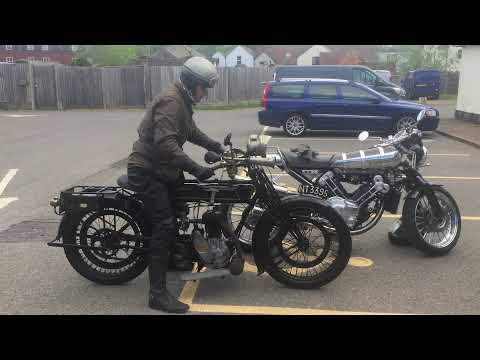 The Sunbeam Flat Tank & the Brough Superior SS100... May 2021