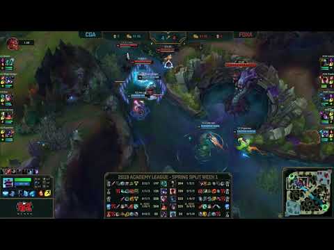 CGA vs. FOXA - NA Academy Week 1 Match Highlights (Spring 2019)