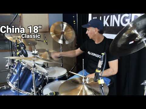 Platillos Kingdo Artist Series - China 16" Bright - China 18" Classic