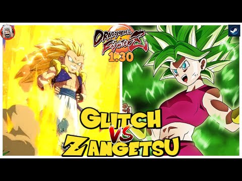 DBFZ Glitch vs Zangetsu - crazy fights - Ver 1.30