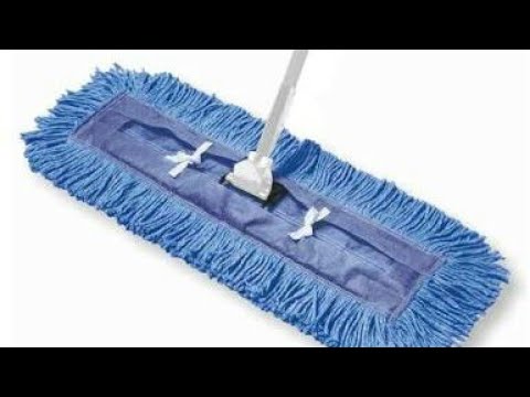 Microfiber dust control mop