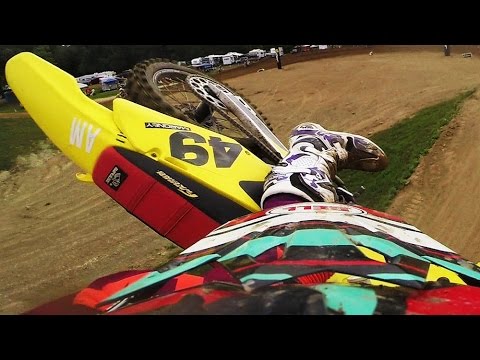 HELMET CAM: Andrew Maroney - Baja Brawl / 125cc Whip Action