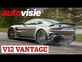 Driften en +300 km/h met de Aston Martin V12 Vantage (2022) | Review | Autovisie
