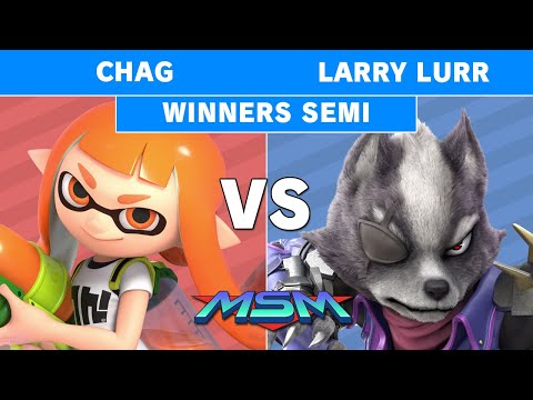 MSM 206 - Chag (inkling) Vs T1 | Larry Lurr (Wolf) Winners Final - Smash Ultimate