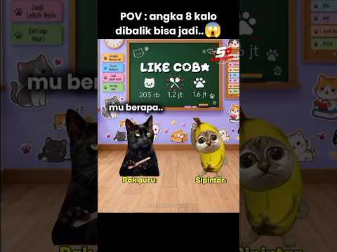 bisa gitu jier..😹 #kucinglucu #komedi #shortvideo #cat #memes #videolucu