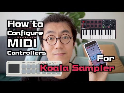 How to Connect & Configure MIDI Controllers for Koala Sampler | GAS Therapy #12