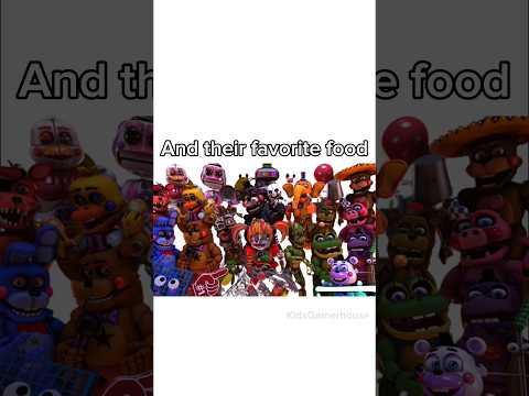 Kids Gamerhouse’s Fave Food in FNAF6 | Part 1