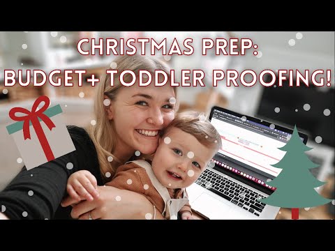 Getting Ready for Christmas 2021: EXACT XMAS BUDGET 2021 + toddler proof xmas decor | HomeWithShan