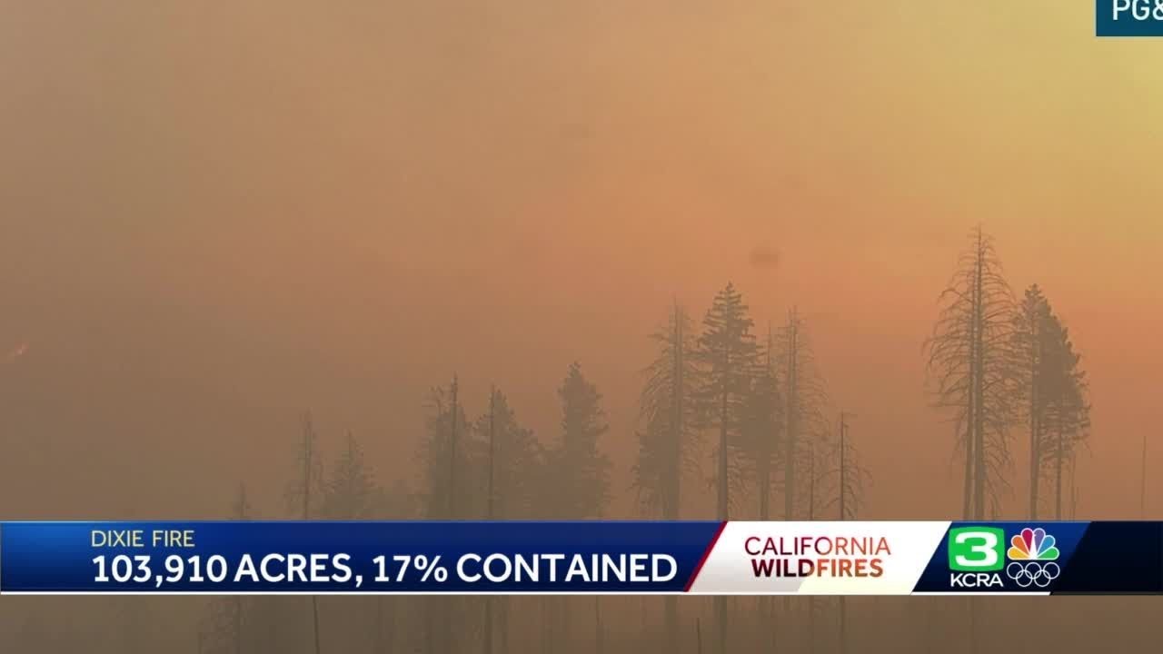 Dixie Fire grows to nearly 104,000 acres