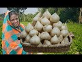Jicama Fruits Cultivation - Keshor Alu Recipe - Cold Potato And Shrimp Curry AWESOME VILLAGE COOKING