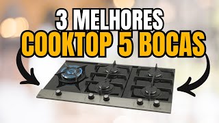 MELHOR COOKTOP 5 BOCAS Econômico! TOP 3 MELHOR COOKTOP 5 BOCAS de 2024