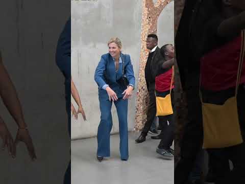 Dancing Queen Maxima UN visit to South Africa