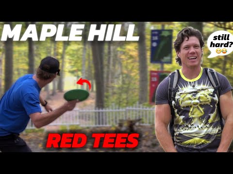 PUTTERS ONLY on Maple Hill's Short Tees!! | EZRA vs GOOSE