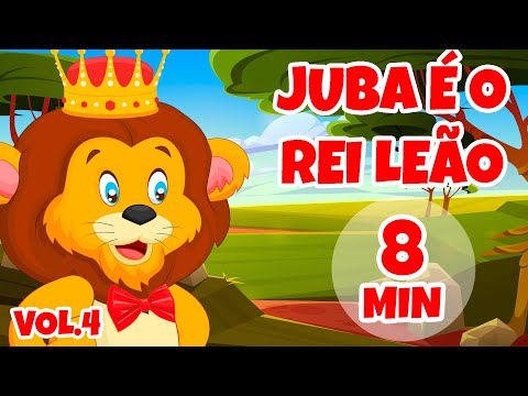 Juba é o Rei Leão Vol. 4 - Giramille 8 min | Desenho Animado Musical