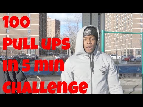 100 Pull ups in 5 minutes Challenge with Shredda | Thats Good Money