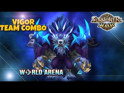 Vigor Team Combo in World Arena - Summoners War