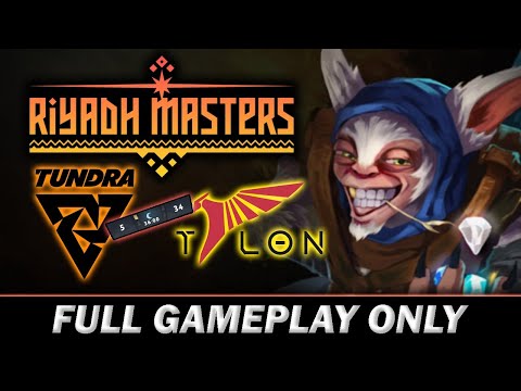 they cant STOP MEEPO, MEEPO IS TOO STRONG, Tundra 5-34 Talon RiyadhMasters -Full Gameplay Meepo #475