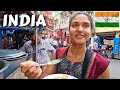 Street Food With Indian American Girl In Amritsar India