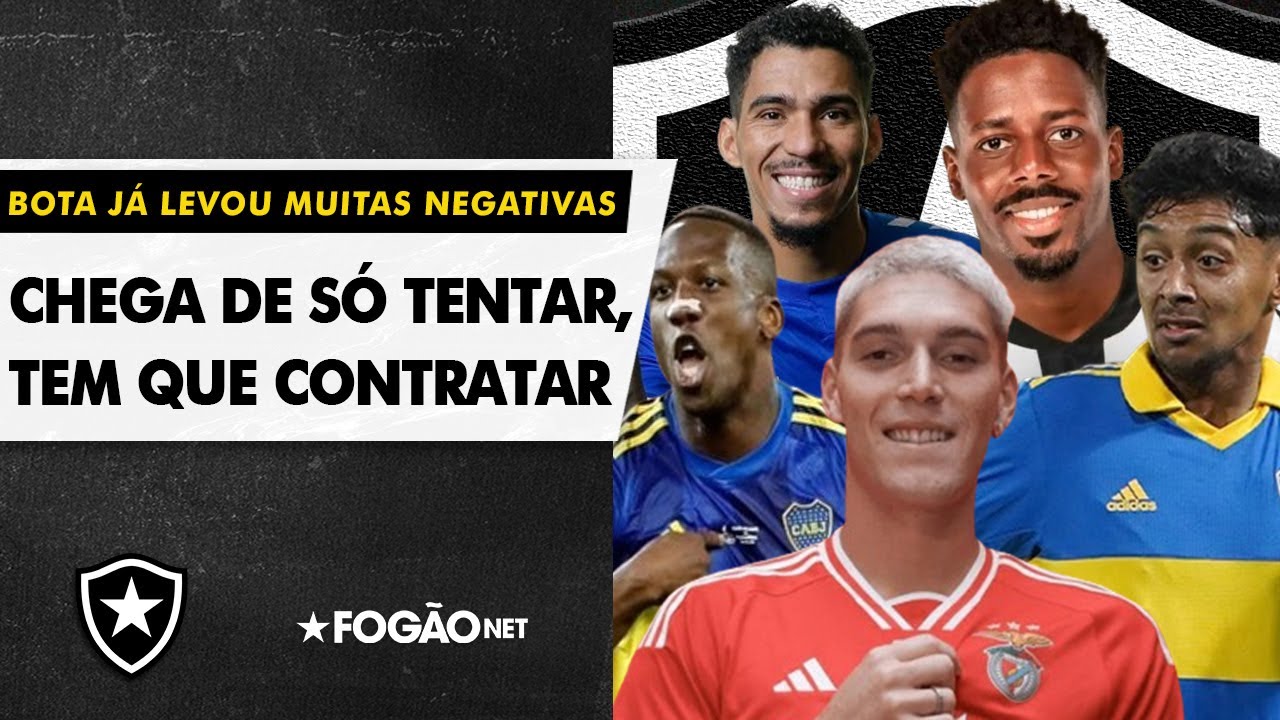 VÍDEO | Botafogo precisa fechar mais negociações para acabar com carências
