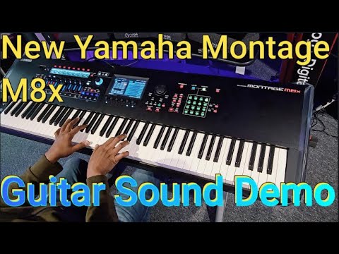 New Yamaha Montage M (M8X) Guitar Sound Demo
