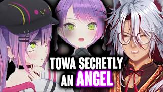 SHE IS SECRECTLY AN ANGEL?!  | I REACT TO THE BEGINNER'S GUIDE TO TOKOYAMI TOWA