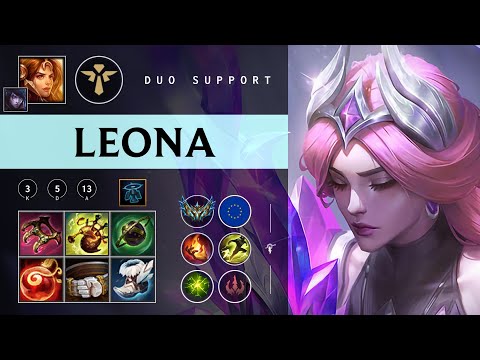 Leona Support vs Taric - EUW Challenger Patch 26.01