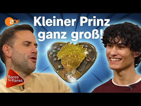 Weltbekanntes Motiv: Brosche aus Gold und Silber steuert Gebote auf anderen Stern | Bares für Rares