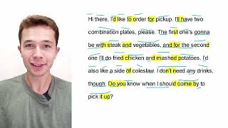 American English Intonation | Daily Life English: Food Order (part two)