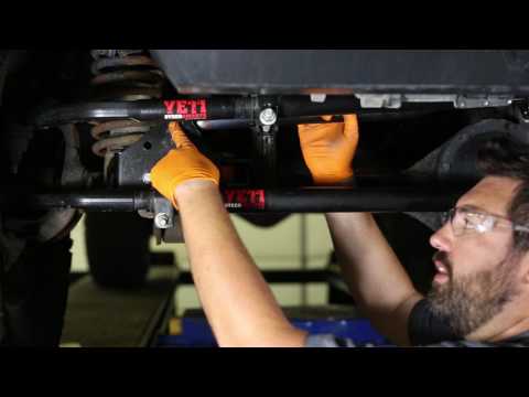 YETI XD JK Track Bar Relocation Bracket Installation Video