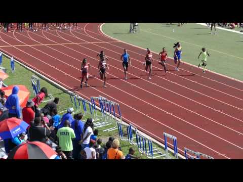 11-12 YR GIRLS 100 M - MAINLAND JAGUARS TRACK MEET