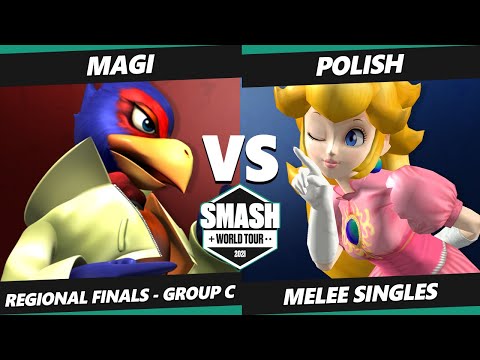 SWT NA East Group C - Magi (Falco) Vs. Polish (Peach) Smash Melee Tournament