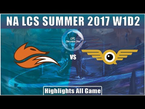 FOX vs FLY || Highlights All Game || NA LCS Summer 2017 || Echo Fox vs Fly Quest