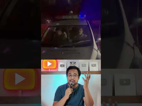Retired Major ki car rokkar unhe pareshan kara aur Drink n Drive ka jhoota challan kara #shorts