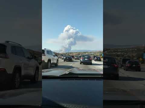 Charlie fire near Castaic, CA 9/22/18