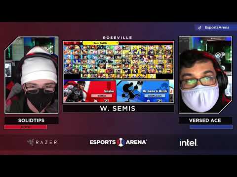 SolidTips (Snake) vs Versed Ace (ROB, Donkey Kong) - SST #84 Winners Semi Finals