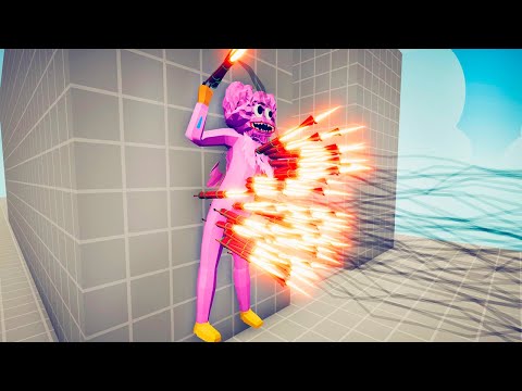 FIREWORK GOD PINNING UNITS TO THE WALL | TABS Totally Accurate Battle Simulator