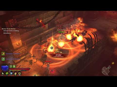 Diablo 3 - Season 10 Hardcore Witch Doctor ep 1 - lvl 1 - 41 - 1080p 60fps - No commentary