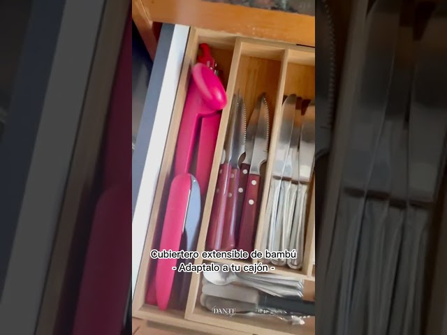 Vídeo relacionado con Orga-box 3 BAMBOO Cubertero para 100 cm cajones (473 x 897 mm) con 11 compartimentos inserto de madera para cocinas Nobilia a partir de agosto de 2012