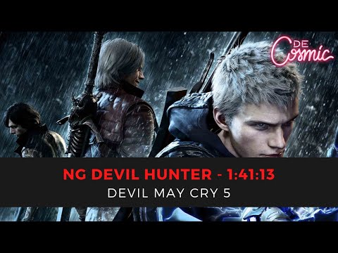[Old] Devil May Cry 5 New Game Devil Hunter Speedrun - 01:41:13 LRT 01:56:23 RTA