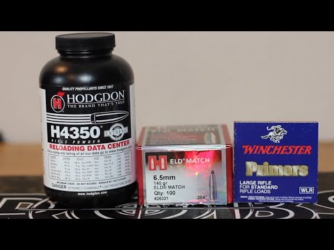 6.5 Creedmoor, 140 ELD-M, H4350