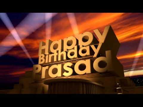 Happy Birthday Prasad