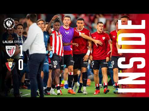 Imagen de portada del video INSIDE I Athletic Club 1-0 CA Osasuna I LaLiga 2025/26 J33