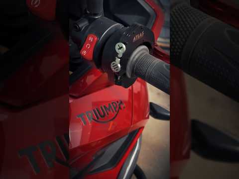 How to install Atlas Throttle Lock Cruise Control on triumph tiger sport 660.  #tigersport660